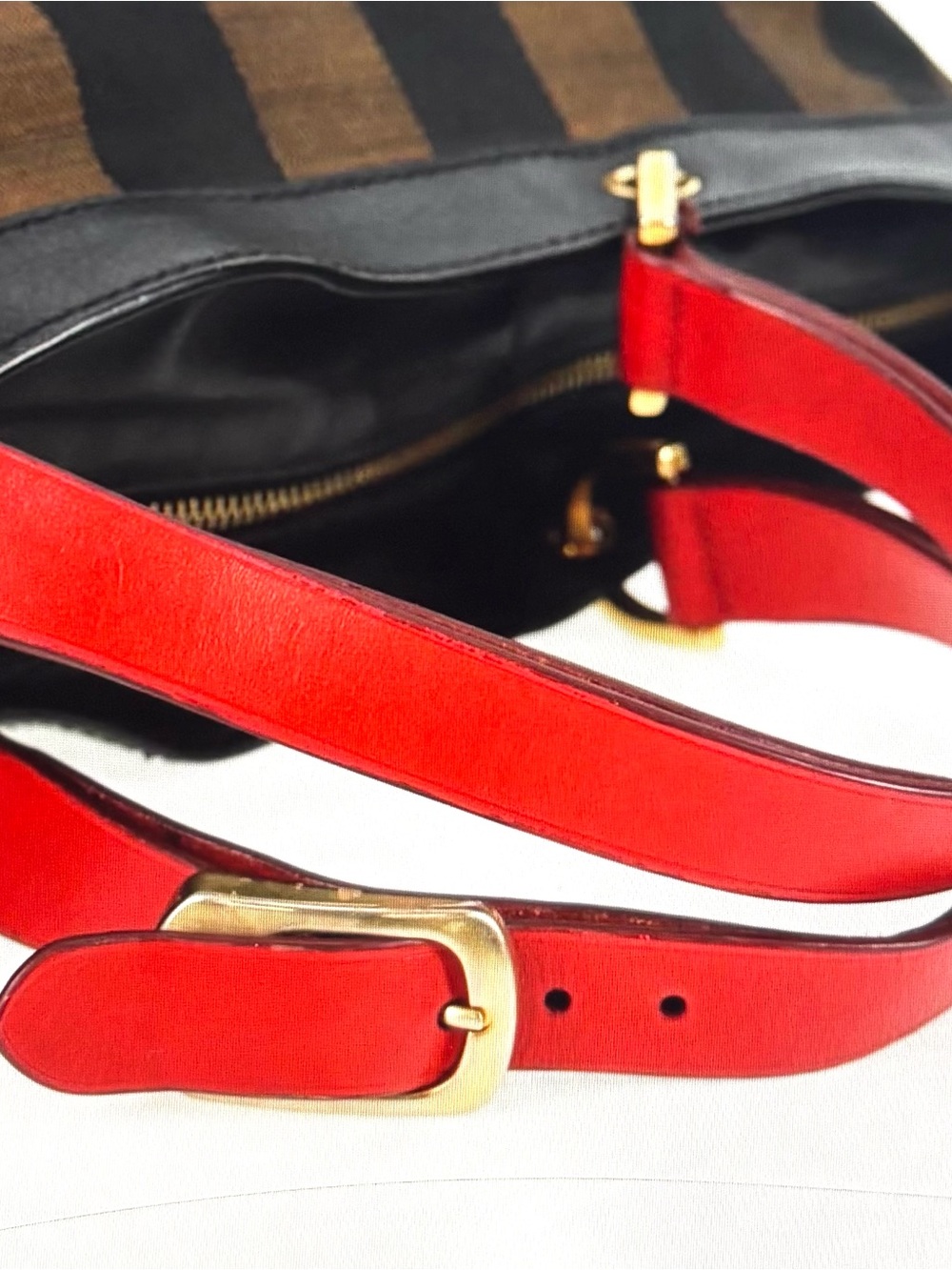 🆕 Fendi Pecan tobacco 2-way Tote👜 - Picture 7 of 16